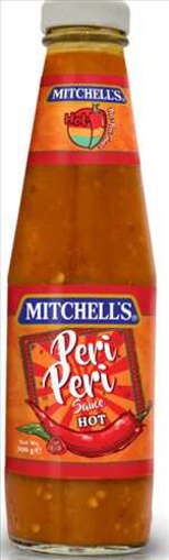 Picture of MITCHELL,S PERI PERI SAUCE HOT260GM